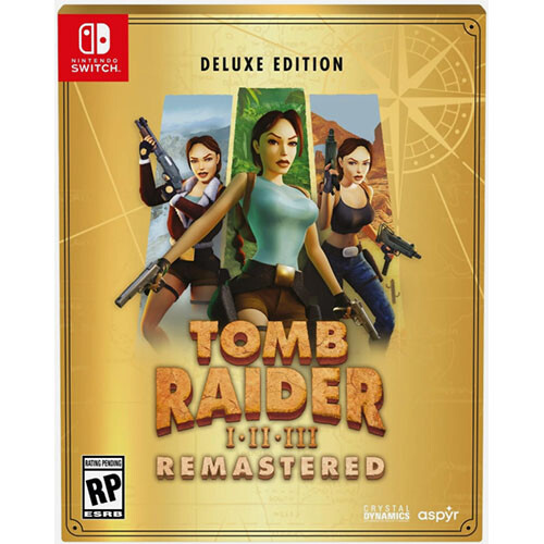 NSW Tomb Raider I-III Remastered بطولة لارا كروفت الإصدار الفاخر