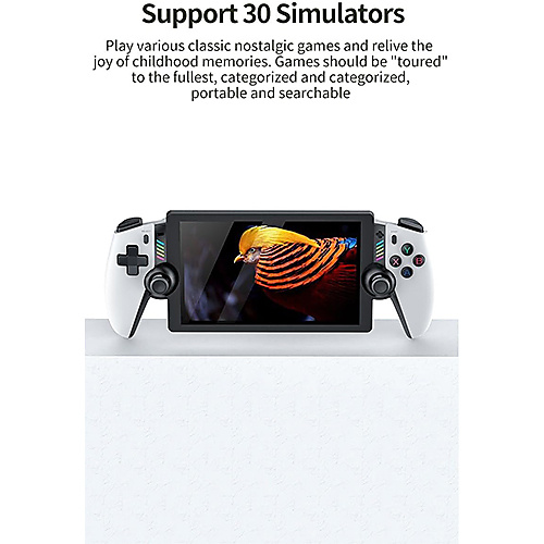 M28 Retro Handheld Game Console,30+ Emulators,Retro Game Console ,EmuELEC System,7.1″ LCD HD Screen