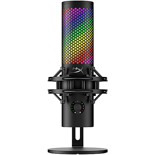 HyperX QuadCast 2 S – USB Microphone, with RGB Lighting, Streaming and Podcasting
