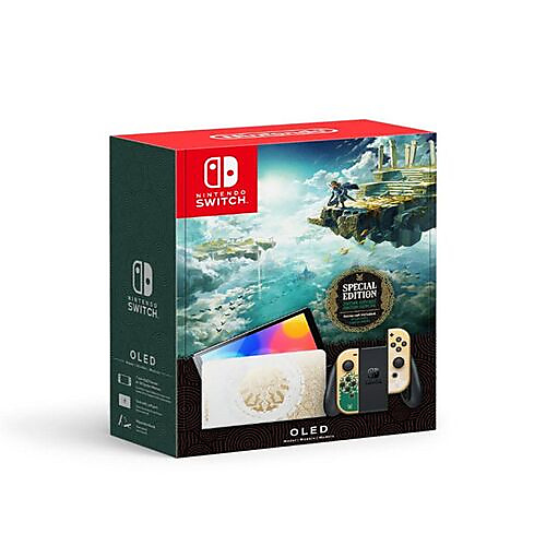Nintendo Switch OLED Console The Legend of Zelda Tears of the Kingdom Edition