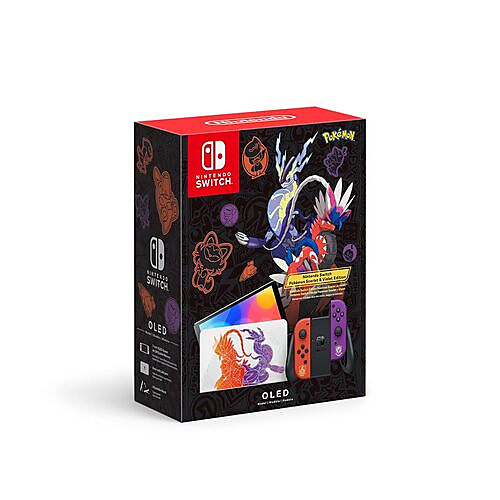 Nintendo Switch Console Pokemon Scarlet & Violet Edition OLED Model