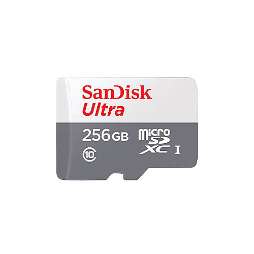 SANDISK - Cards 256GB Ultra Lite White/Gray MICROSDXC 100MB/S
