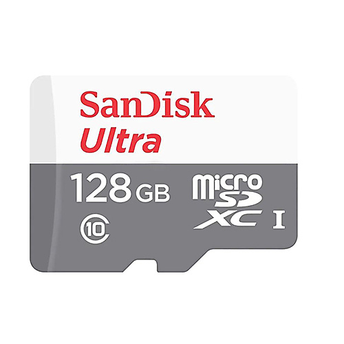 SanDisk 128GB Ultra microSDXC UHS-I Class 10 Memory Card 100 MB/s