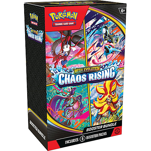 Pokémon Trading Card Game: Mega Evolution - Chaos Rising Booster Bundle
