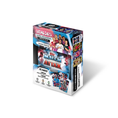 Topps Match Attax UEFA Club Competitions 2025/2026 Trading Cards Mini Tin