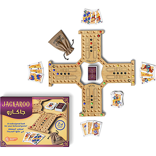 Jackaroo 2-6 Players Board Game
