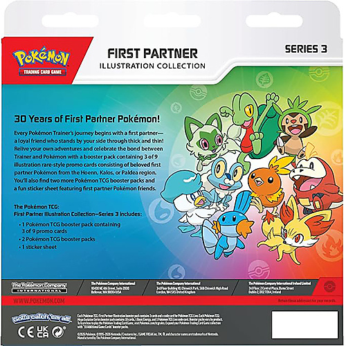 Pokémon TCG First Partner Illustration Collection Series 3