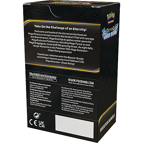 Pokémon Trading Card Game: Mega Evolution - Chaos Rising Booster Bundle