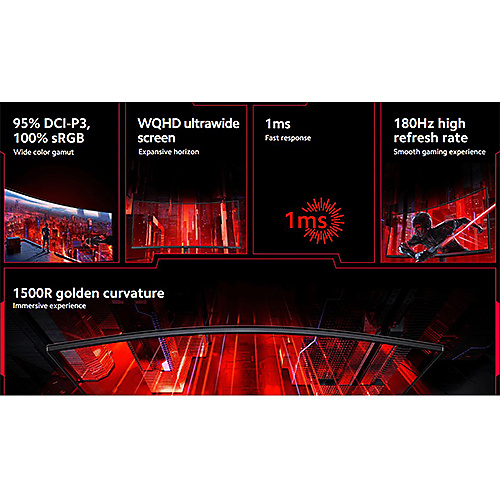 Xiaomi Curved Gaming Monitor G34WQi 180 Hz