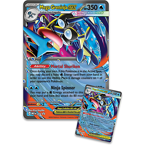 Pokémon TCG: Mega Greninja ex Premium Collection