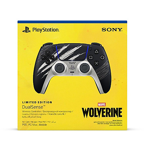 PS5 DualSense Wireless Controller Marvel’s Wolverine Adamantium Limited Edition