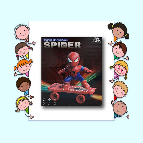 Spider-Man on Skateboard