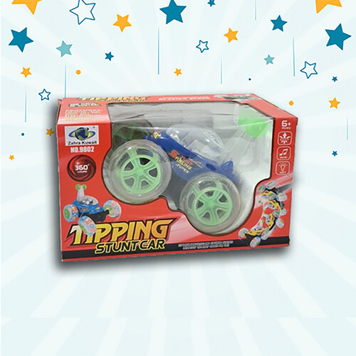 Crazy Green Remote-Control Car (Rechargeable)