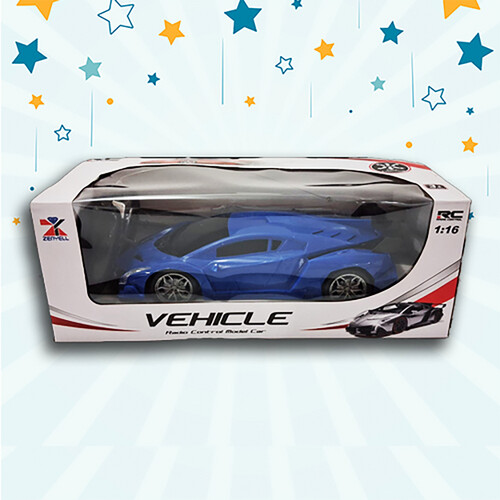 Sports Car blue color
