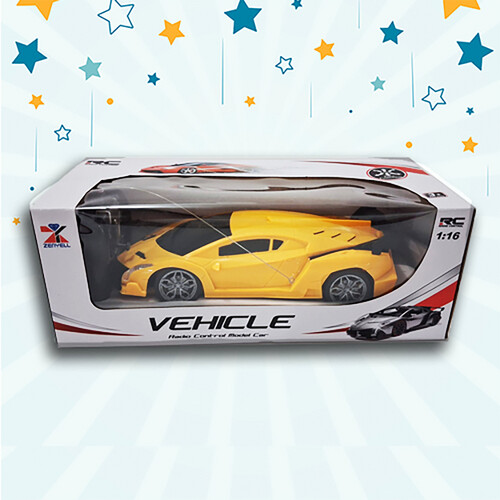 Sports Car yellow color