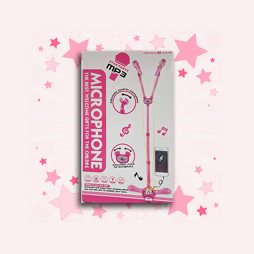 Dual Microphone – Pink