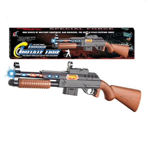 Large Shotgun Toy with Sound & Lights