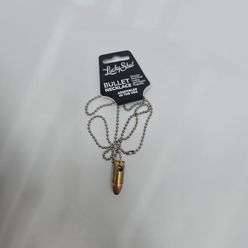A medal made from a real bullet, emptied, from an American factory2