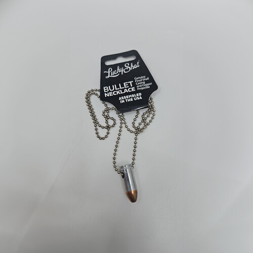 A medal made from a real bullet, emptied, from an American factory2