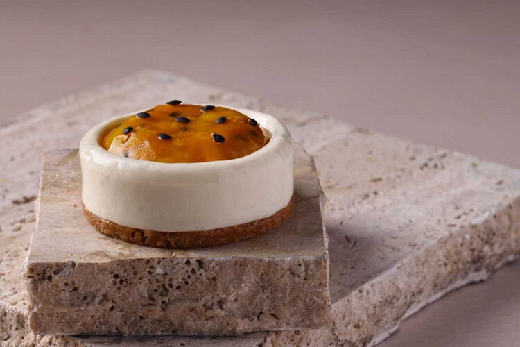 mango passion cheese cake
