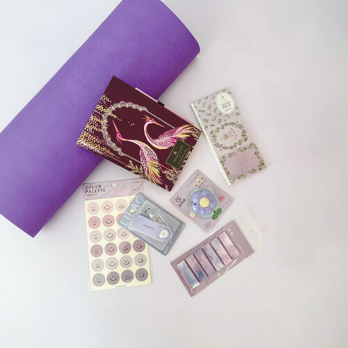 Stationery Set – Purple