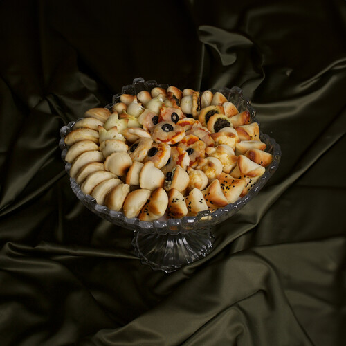 Crystal Savories Tray