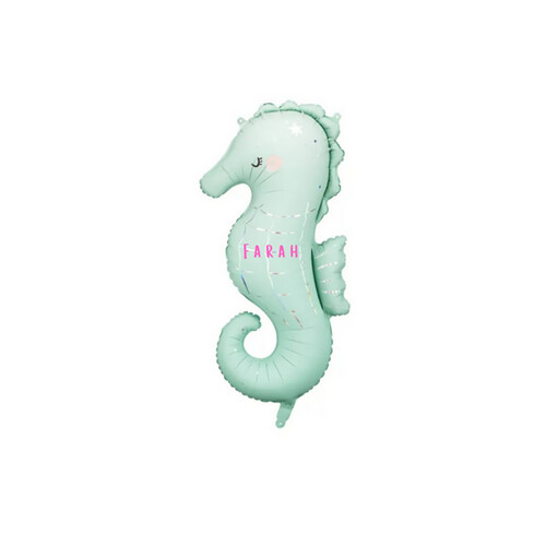 Seahorse Foil Balloon