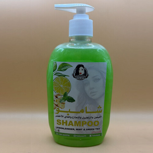 Lemon,Ginger,Mint&Green Tea Shampoo