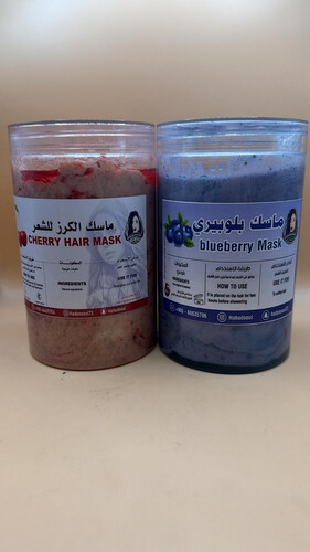 blue berry and cherry masks