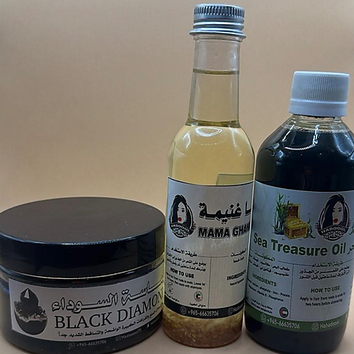 Offer of sea treasure oil,mama ghanima oil and black diamond