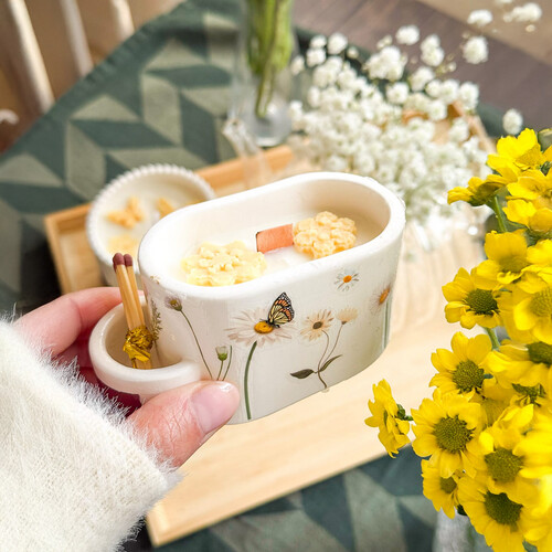 Match Candle Plate