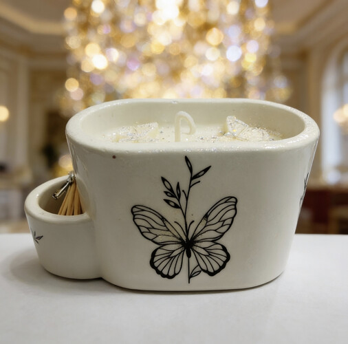 Match Candle Plate
