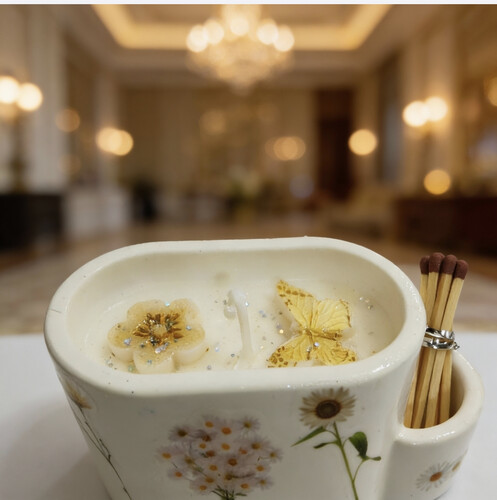 Match Candle Plate