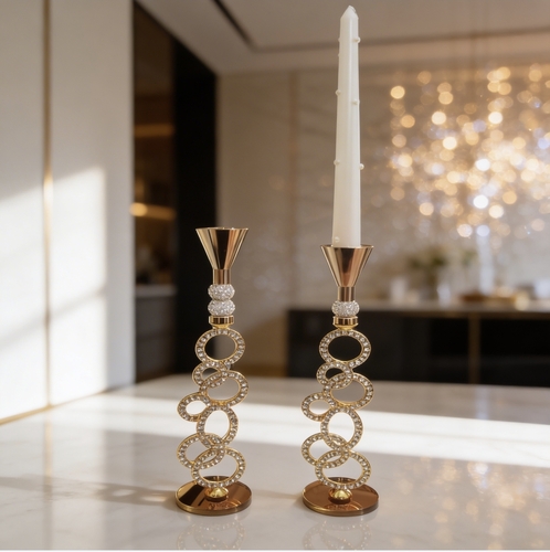 Circle crystal stand