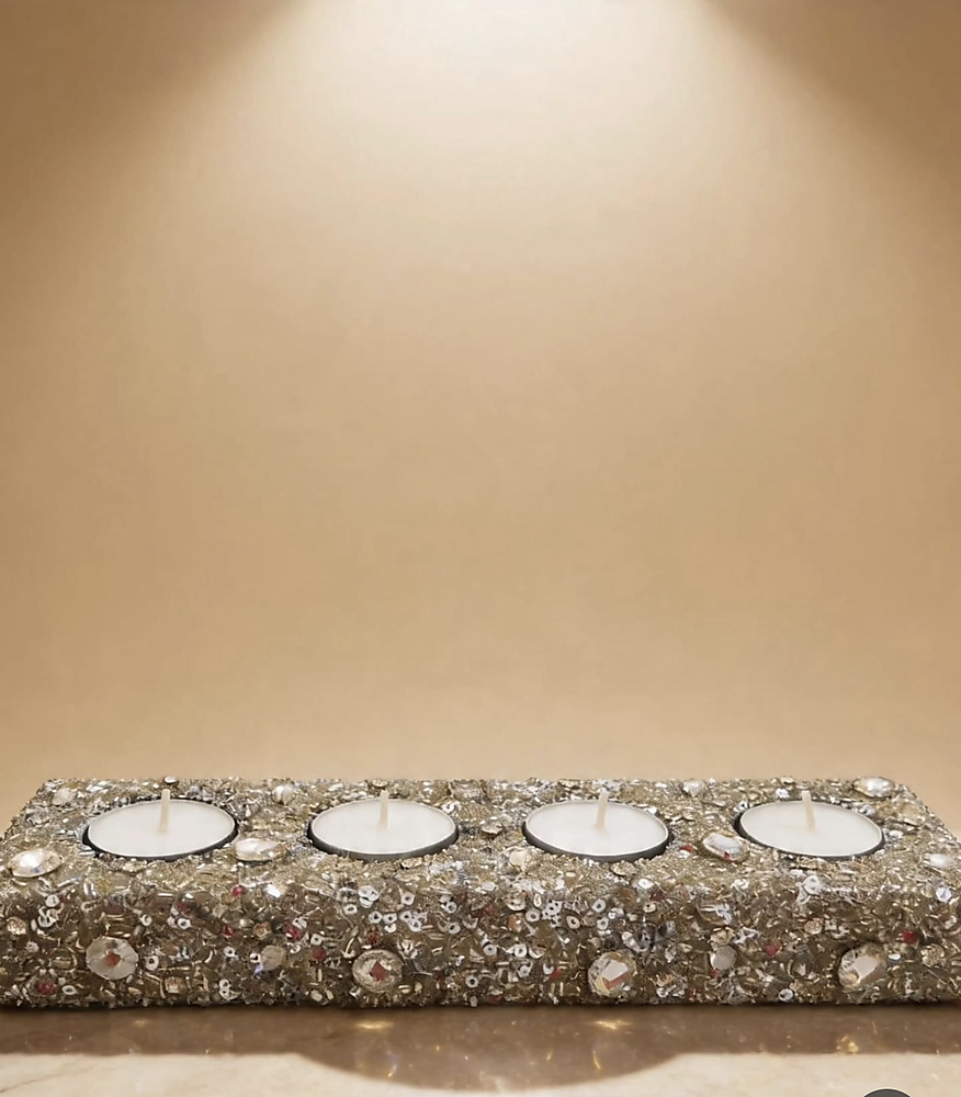 4 candle holder