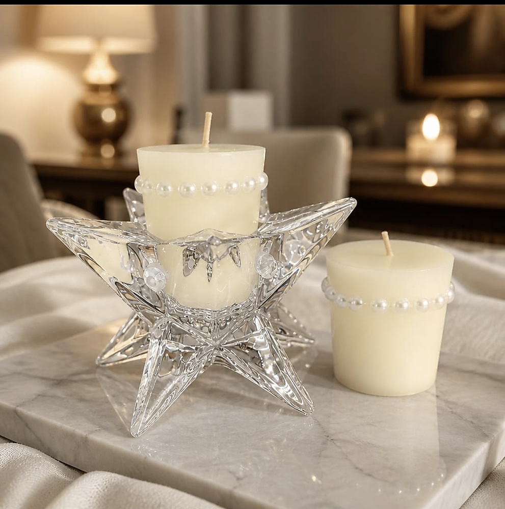 Star candle holder