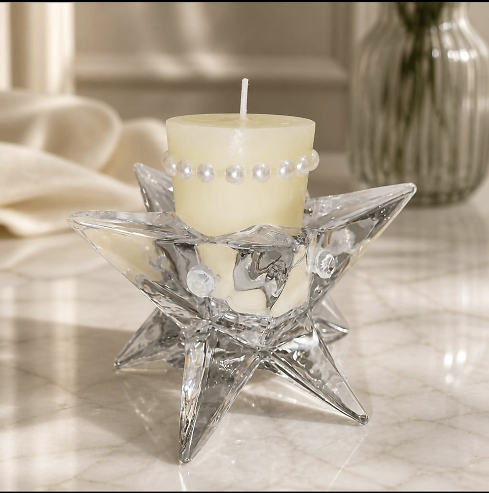 Star candle holder