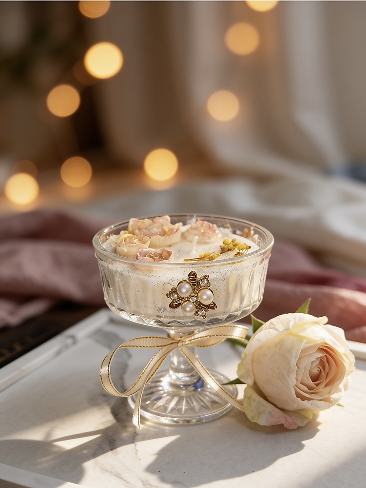 Whisper royal pearl candle