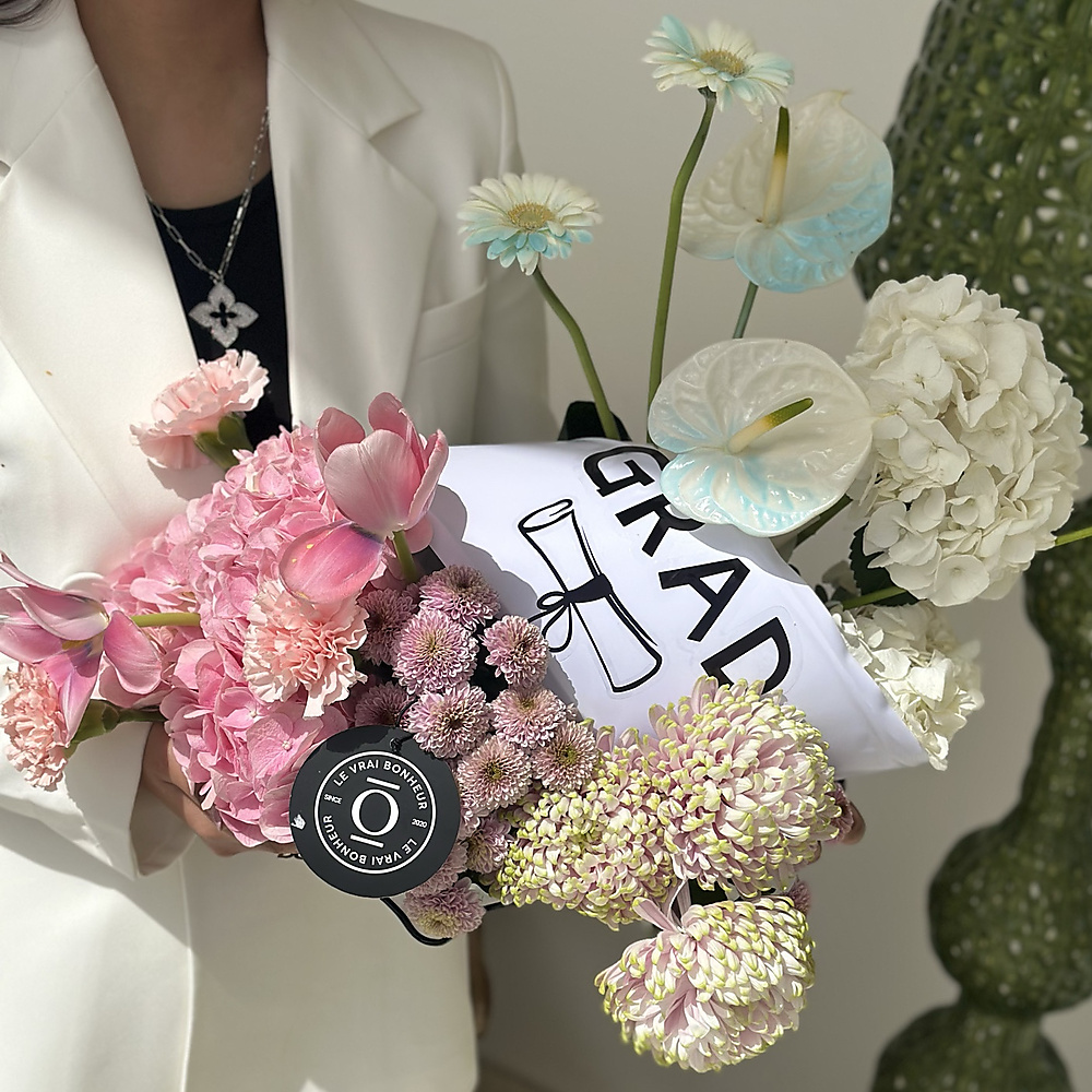 Graduation in Vase Arrangement