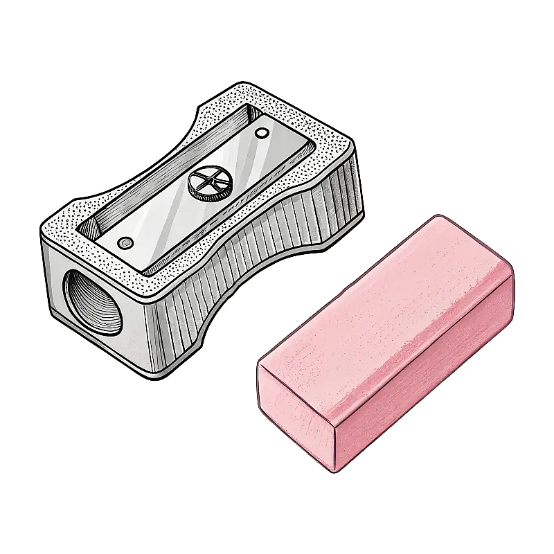 Erasers & Sharpeners