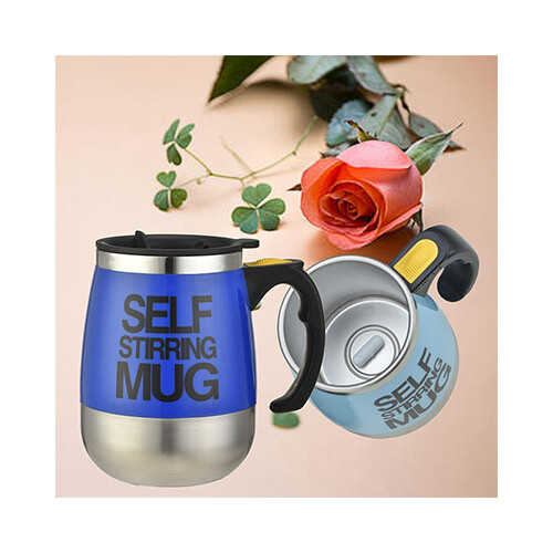 Automatic Mug One-Button Electric Stirring cup Coffee Milk Stirring Cup Stainless Steel Juice Mixing