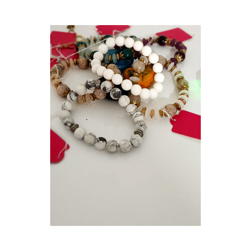 Bracelet -  Stone -  Multicolor             SKU-104