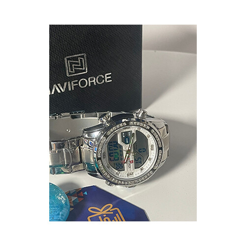 NAVIFORCE - For Men - Color - Silver Digital             SKU-575