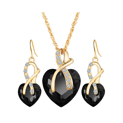 Womens Necklace - fashion heart-shaped Necklace              SKU-1037