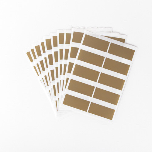 Small Rectangle Scratch and Win Sticker