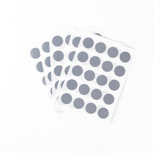 Circular Scratch and Win Sticker