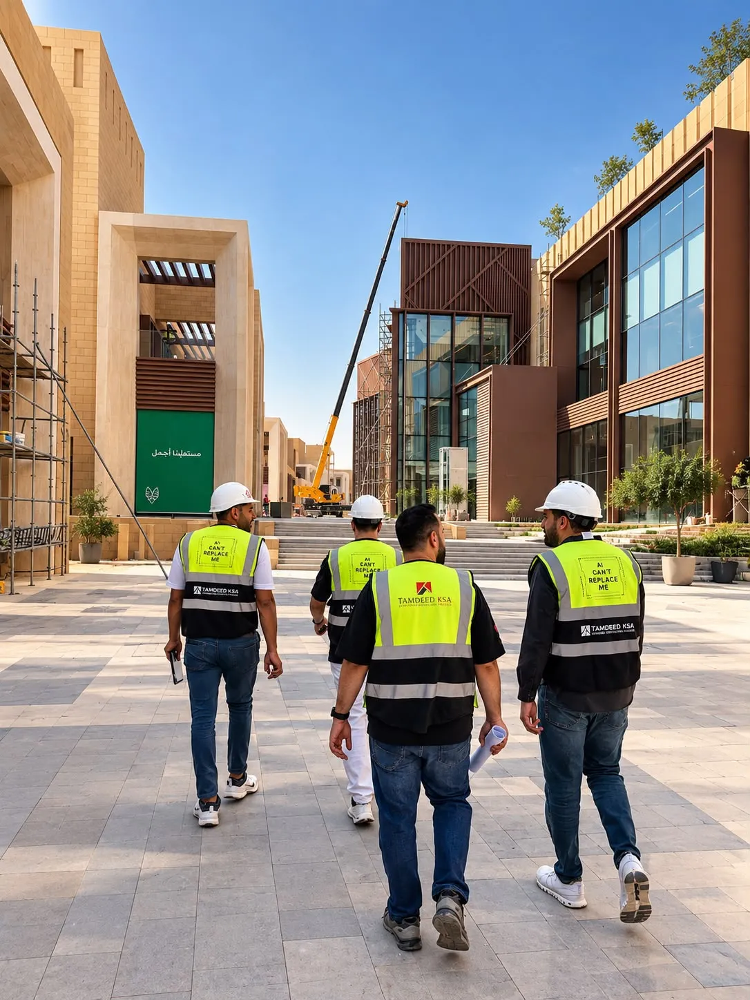Tamdeed KSA team on site
